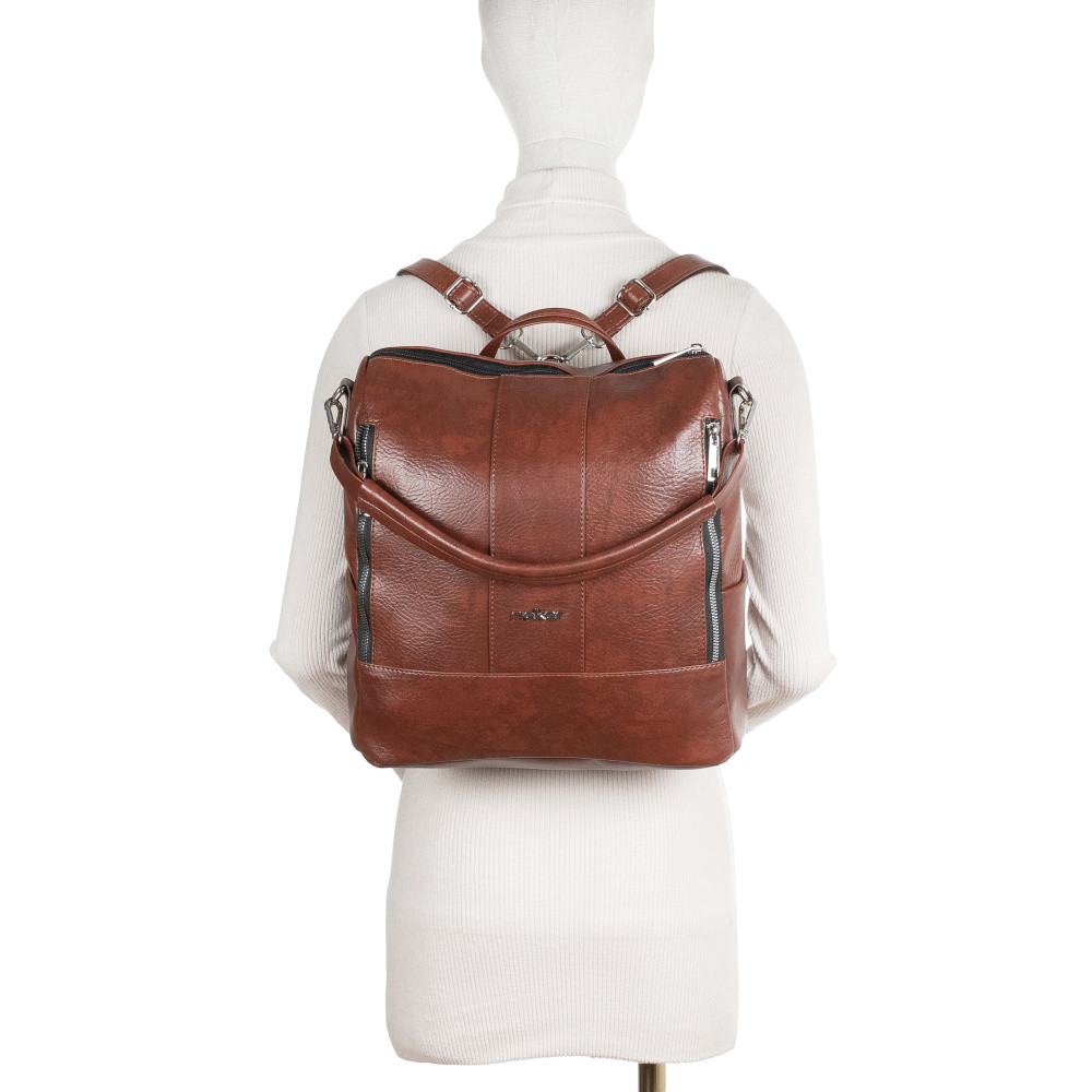 detail Dámský batoh RIEKER C2415-199/26 hnědá W5