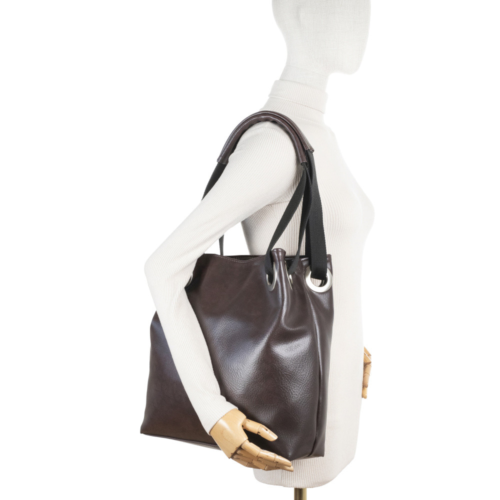 detail Dámská kabelka RIEKER C2101-199/31 hnědá W5