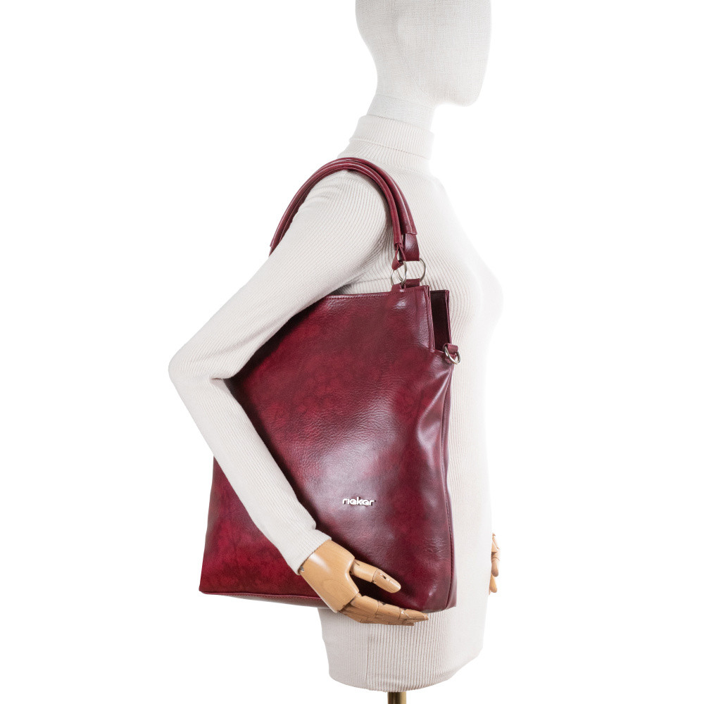 detail Dámská kabelka RIEKER C0020-199/25 červená W5