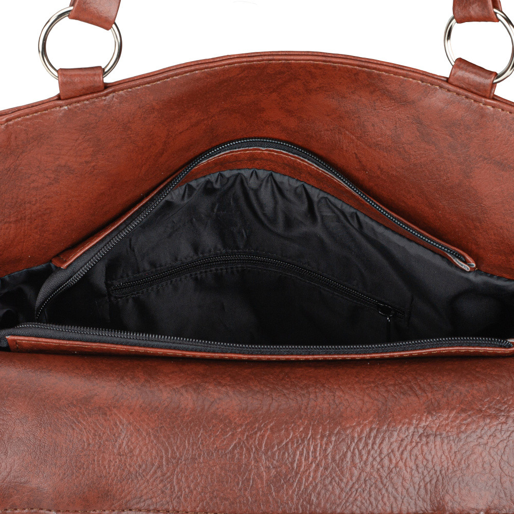 detail Dámská kabelka RIEKER C0020-199/26 hnědá W5