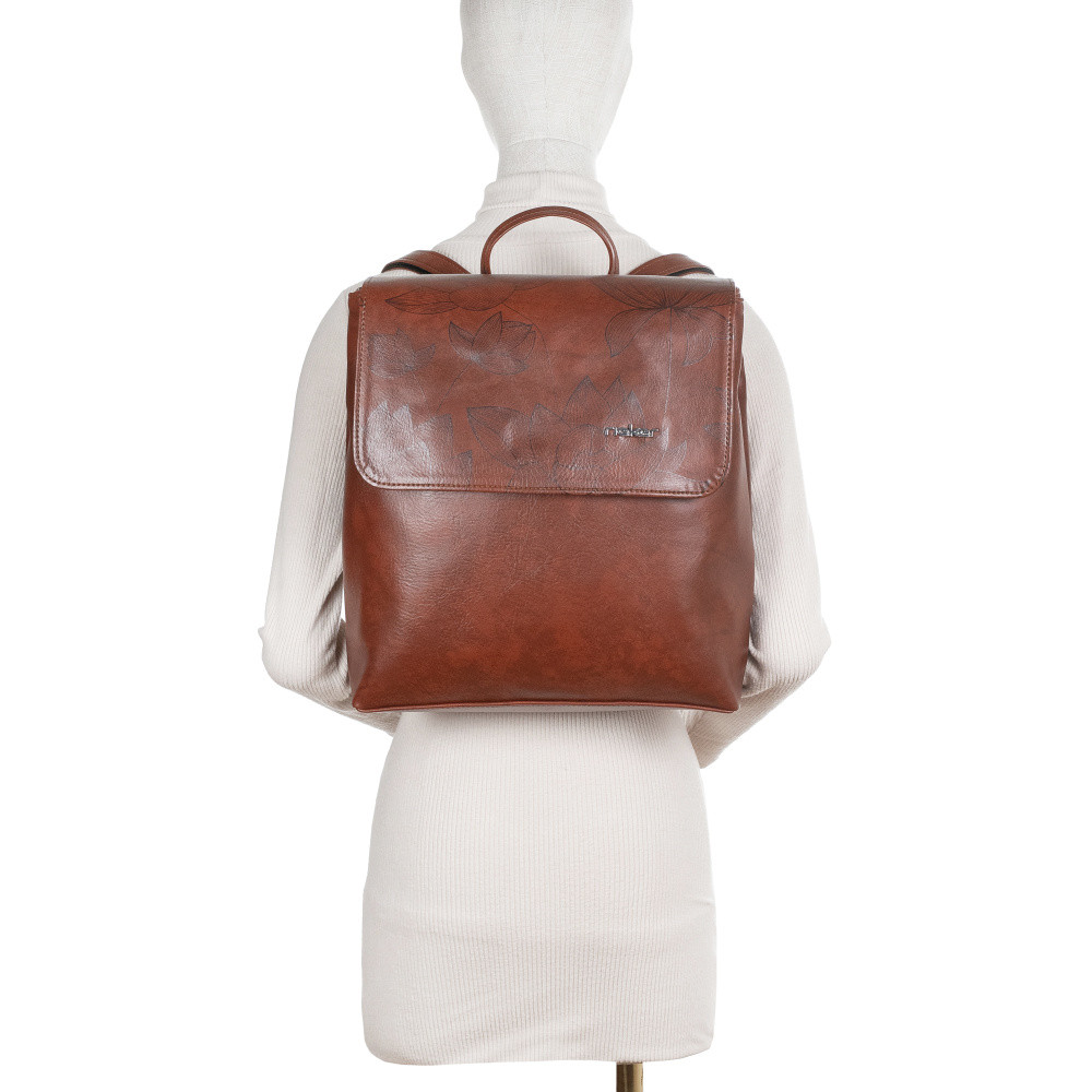 detail Dámský batoh RIEKER C2529-199/26-KWT hnědá W5