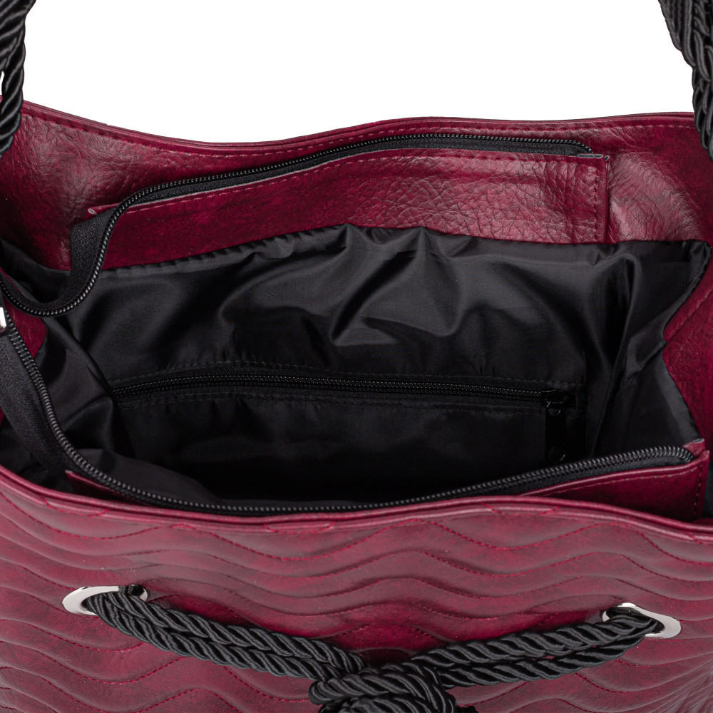 detail Dámská kabelka RIEKER C0156-199/25-HF červená W5