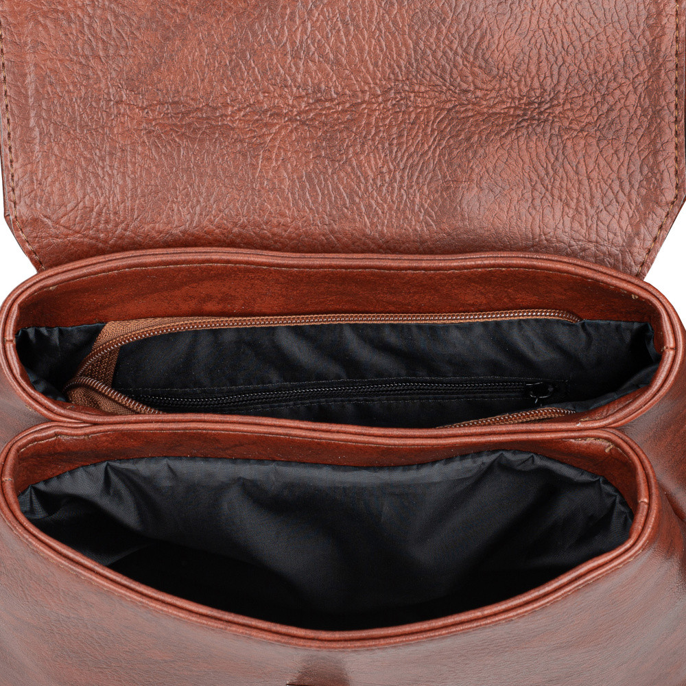 detail Dámský batoh RIEKER C2543-199/26 hnědá W5