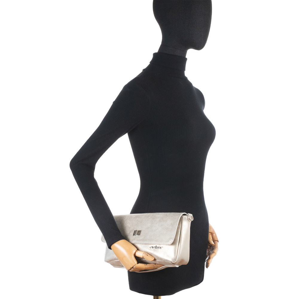 detail Dámská kabelka RIEKER C2548-065-T14 zlatá W5