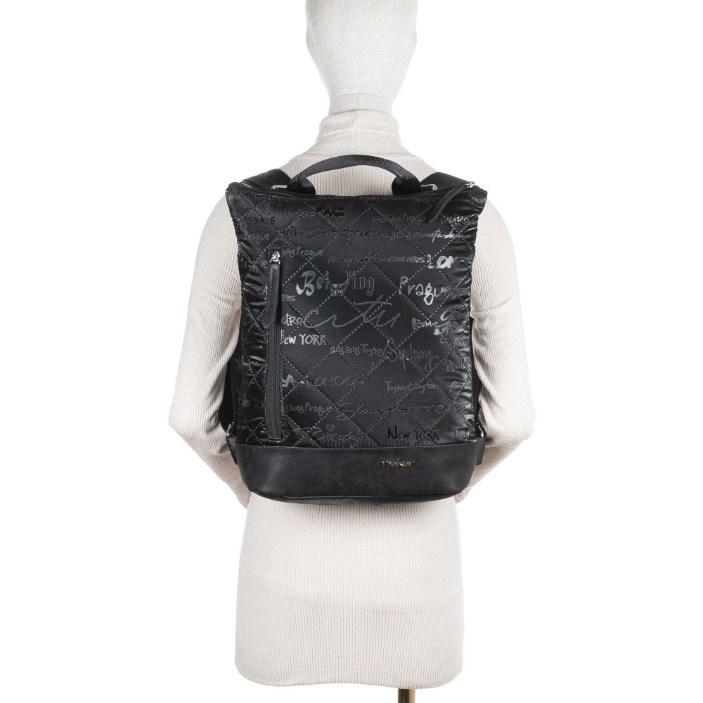 detail Dámský batoh RIEKER C2534-161-021 černá W5