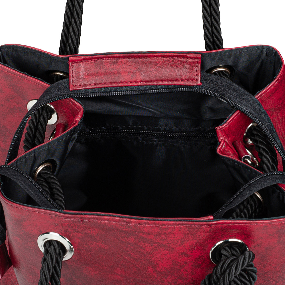 detail Dámská kabelka RIEKER C0200-199/40 červená W5