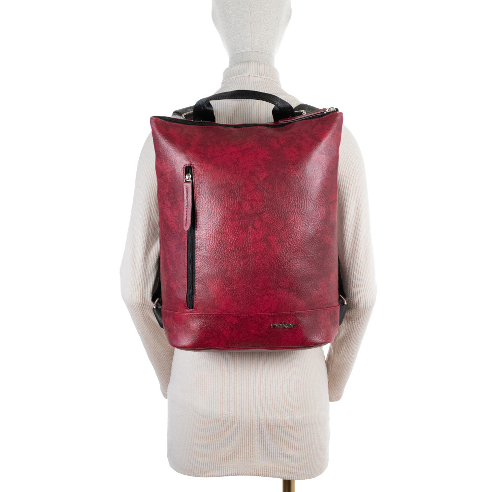 detail Dámský batoh RIEKER C2534-199/40 červená W5