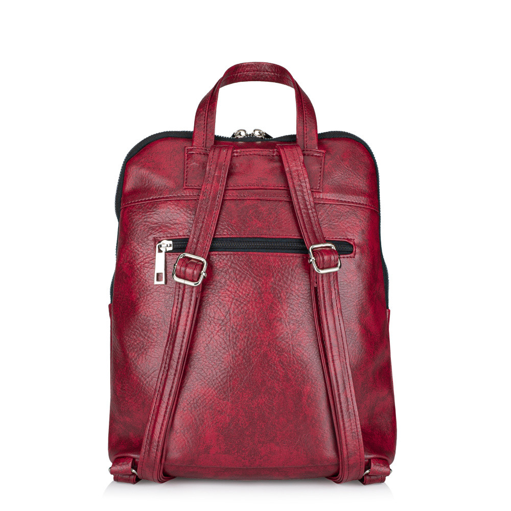 detail Dámský batoh RIEKER C2439-199/40 červená W5