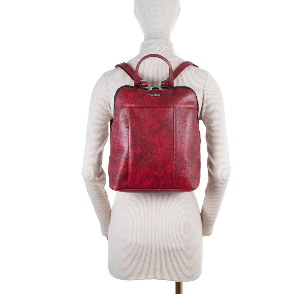 detail Dámský batoh RIEKER C2439-199/40 červená W5