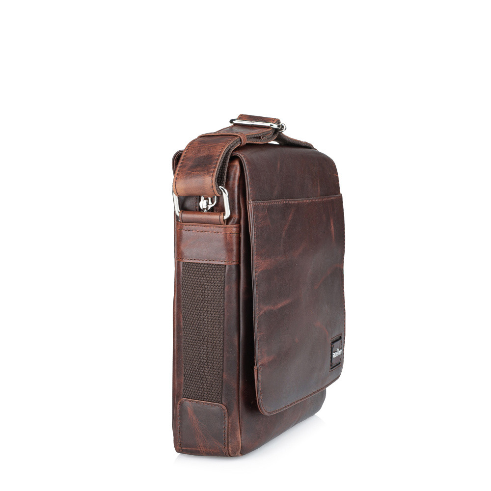 detail Pánská taška RIEKER 9026 hnědá S6