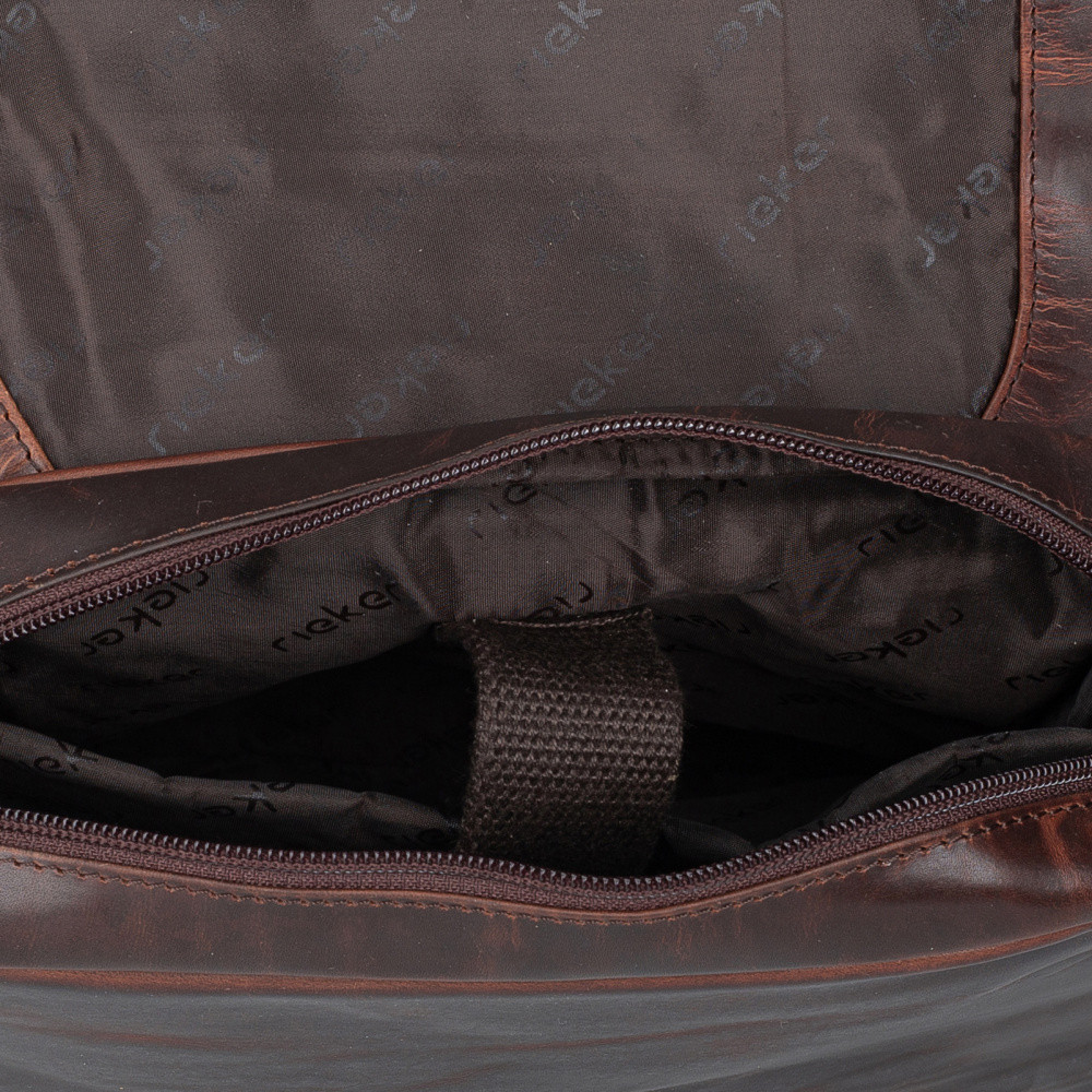 detail Pánská taška RIEKER 9026 hnědá S6