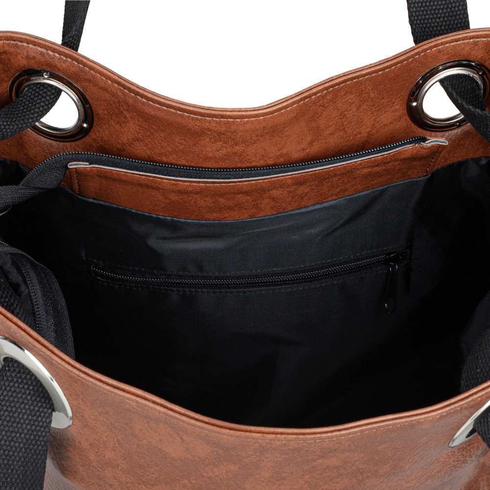 detail Dámská kabelka RIEKER C2101-199/19 hnědá W5