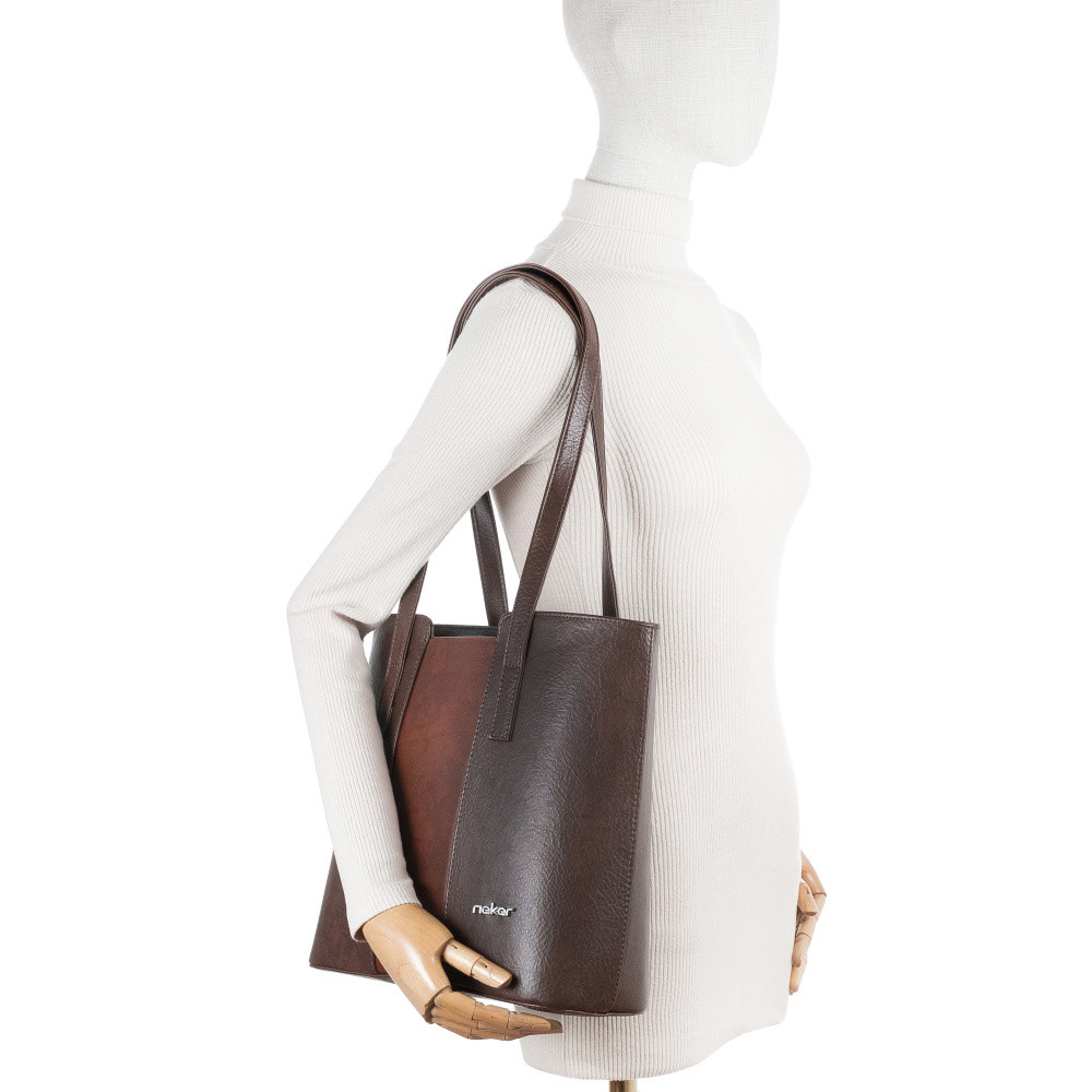 detail Dámská kabelka RIEKER C2549-199/30-199/26 hnědá W5