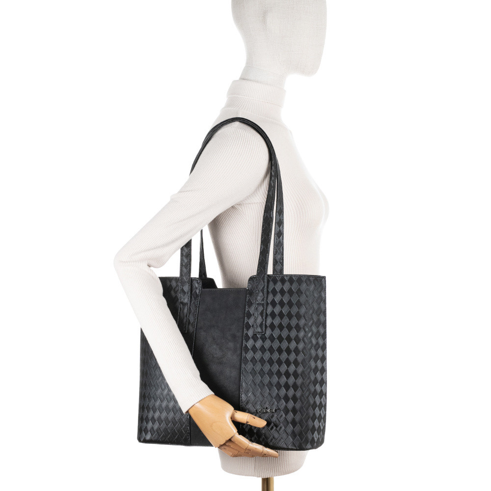 detail Dámská kabelka RIEKER C2549-1023/2-154 černá W5