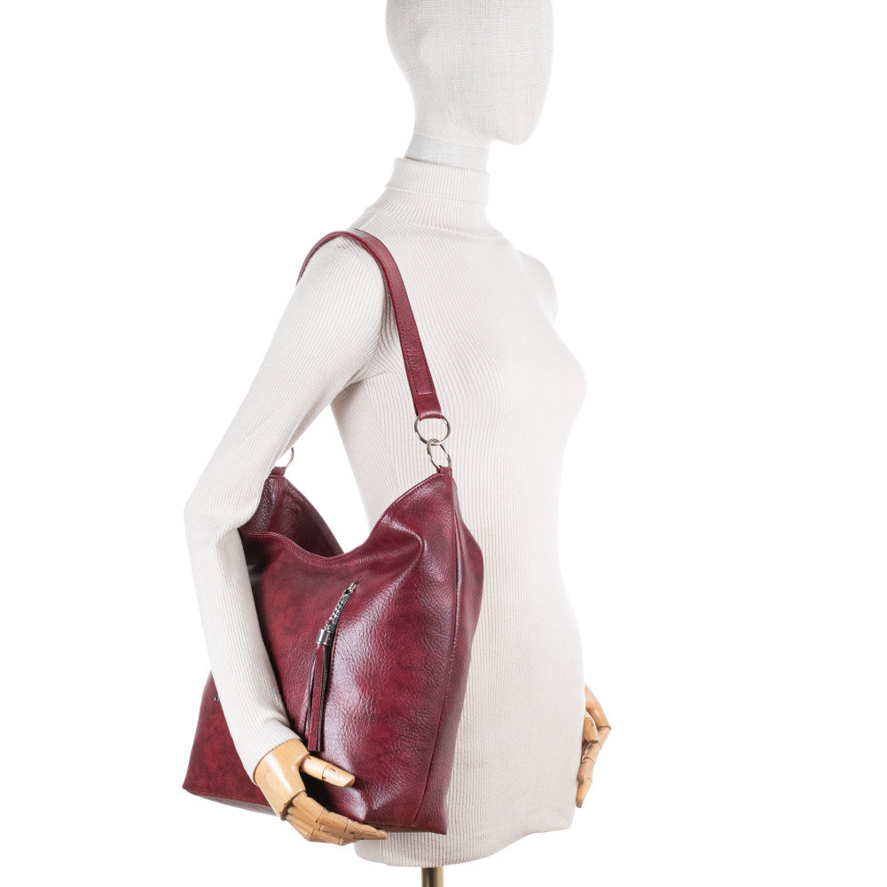 detail Dámská kabelka RIEKER C2444-199/25 červená W5