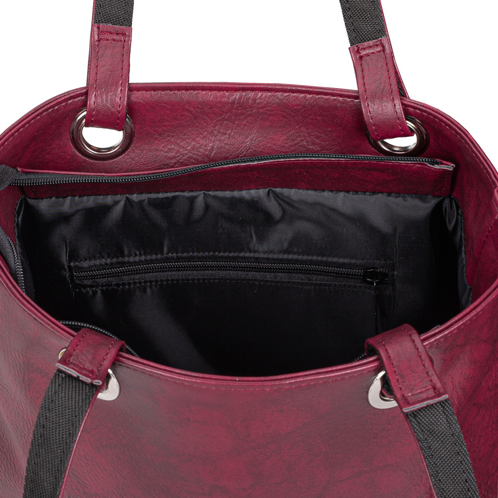 detail Dámská kabelka RIEKER C2431-199/25 červená W5