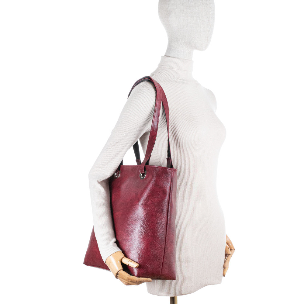 detail Dámská kabelka RIEKER C2431-199/25 červená W5