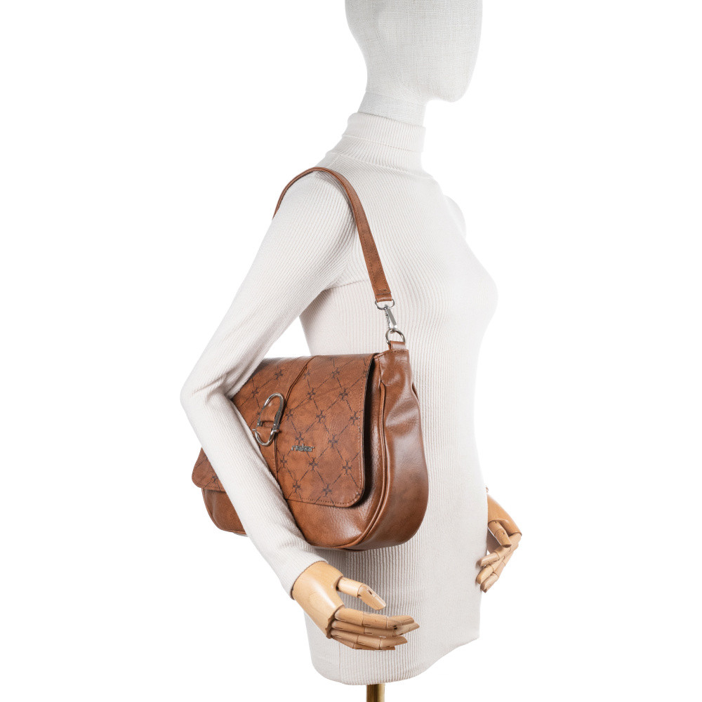 detail Dámská kabelka RIEKER C2517-199/19-KRZ hnědá W5