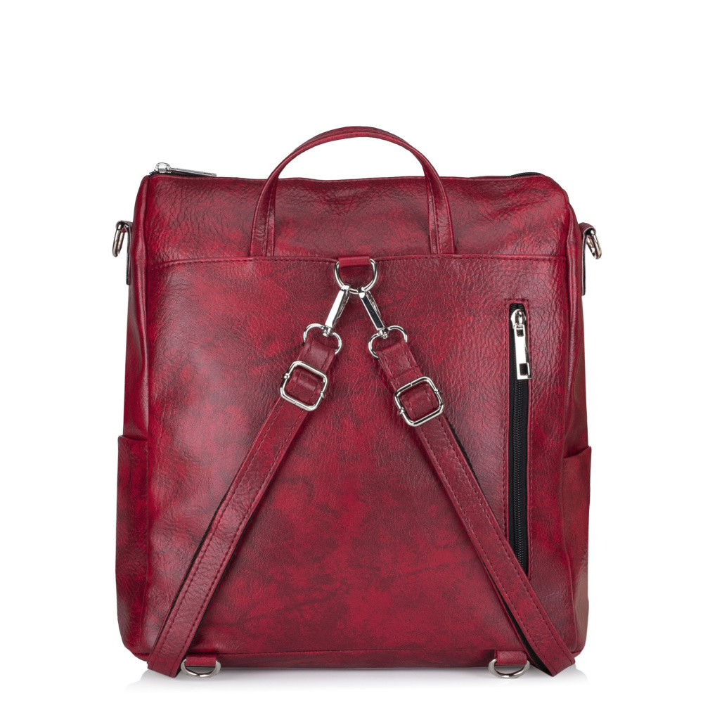 detail Dámský batoh RIEKER C2415-199/40 červená W5