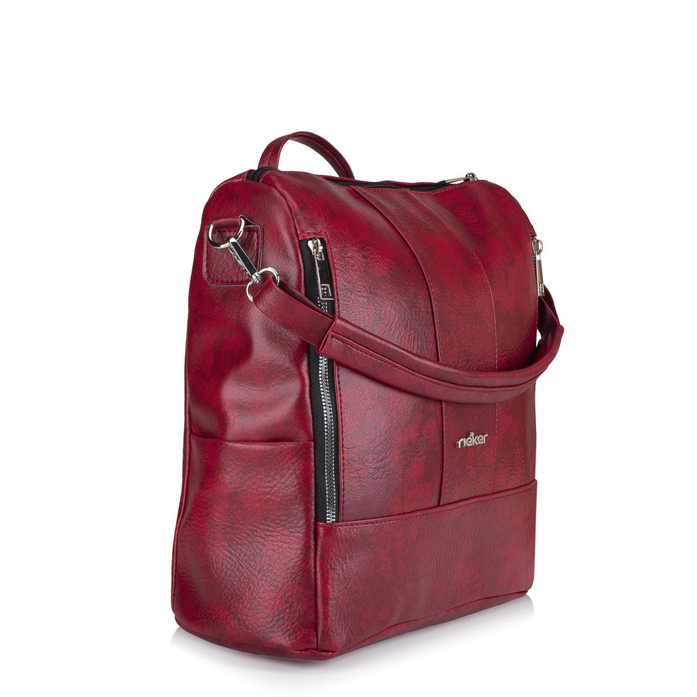 detail Dámský batoh RIEKER C2415-199/40 červená W5