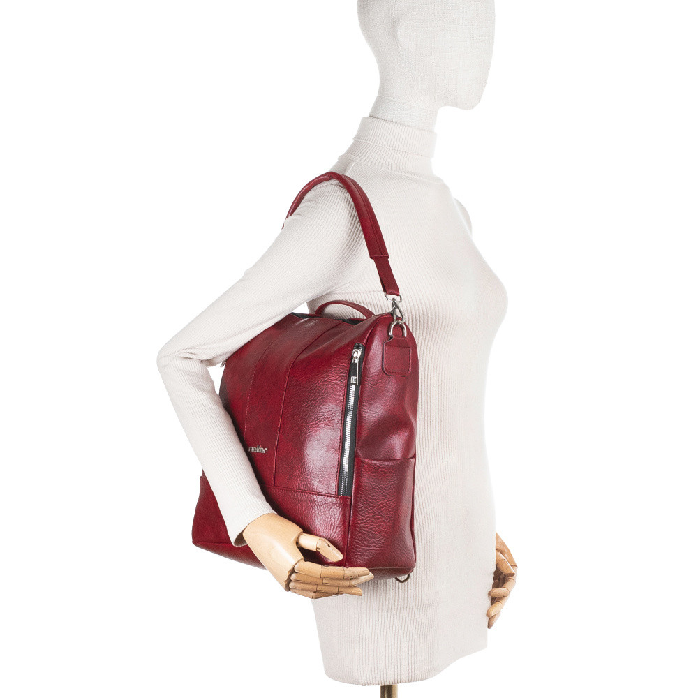 detail Dámský batoh RIEKER C2415-199/40 červená W5