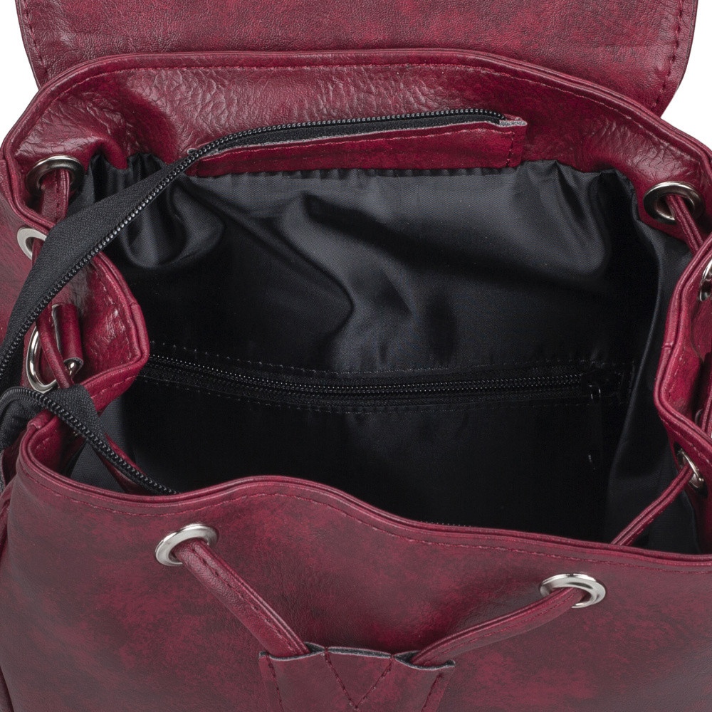 detail Dámský batoh RIEKER C0191-199/25 červená W5