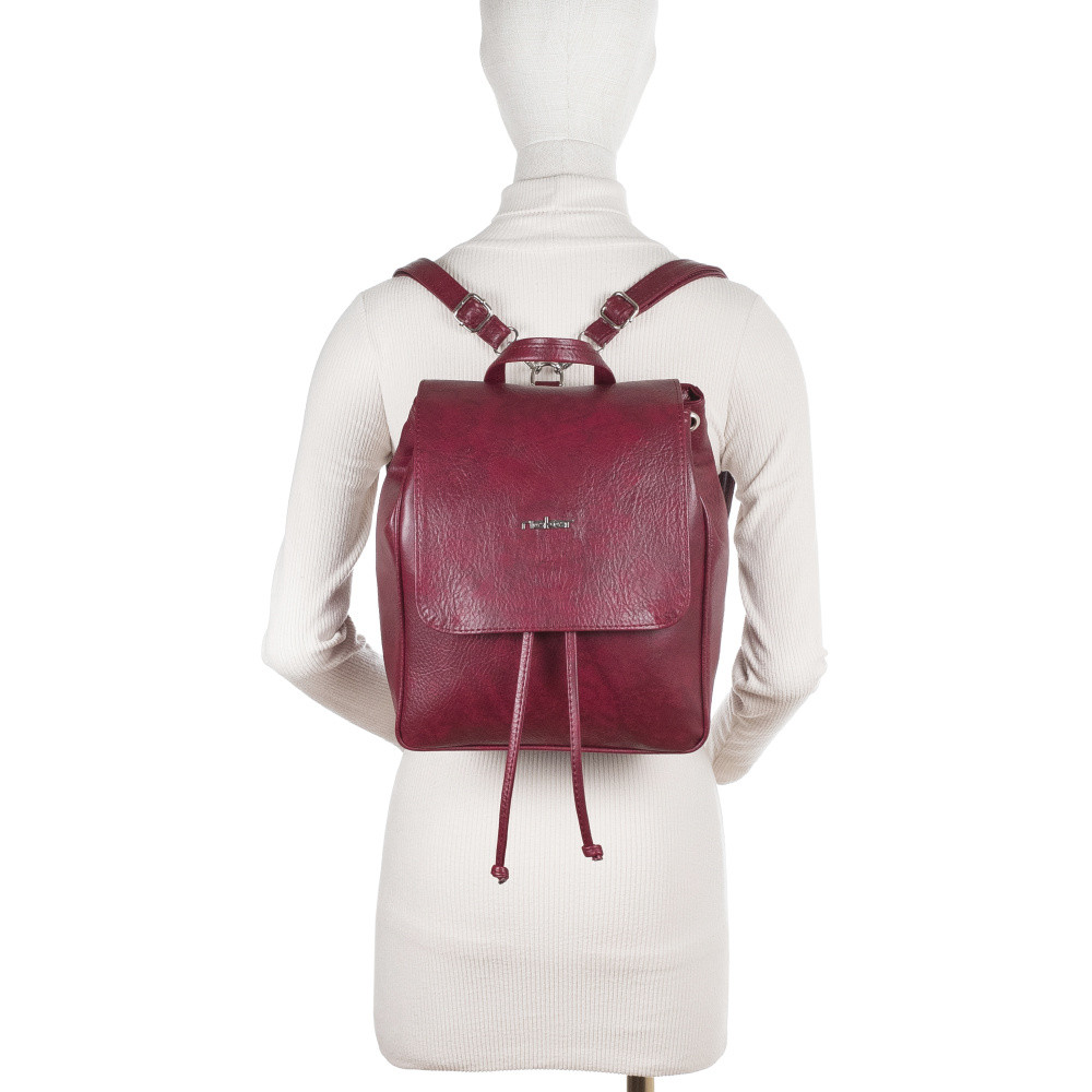 detail Dámský batoh RIEKER C0191-199/25 červená W5