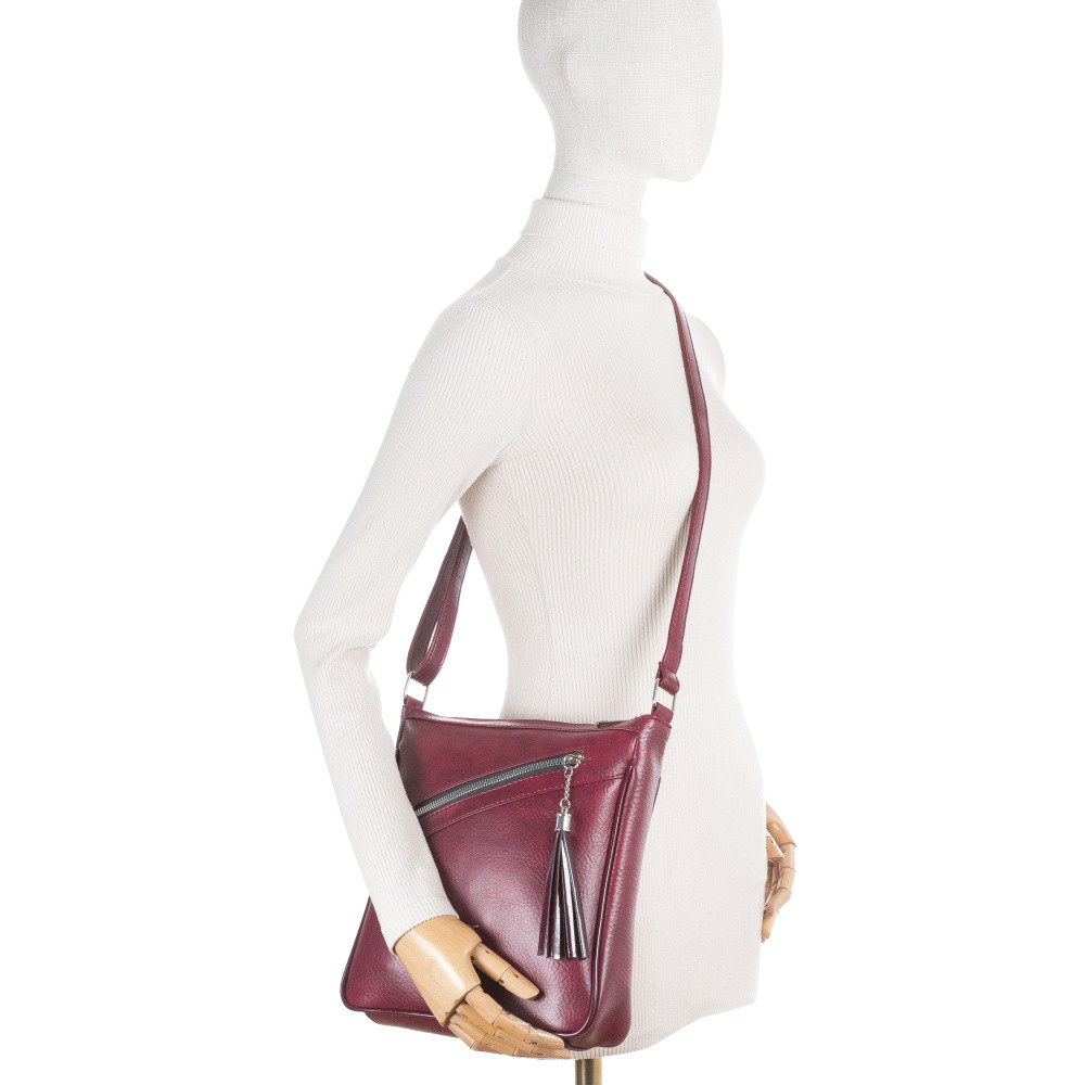 detail Dámská kabelka RIEKER C0030-199/25-073/25-1 červená W5