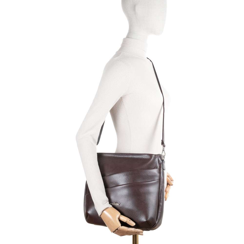 detail Dámská kabelka RIEKER C2239-199/31 hnědá W5