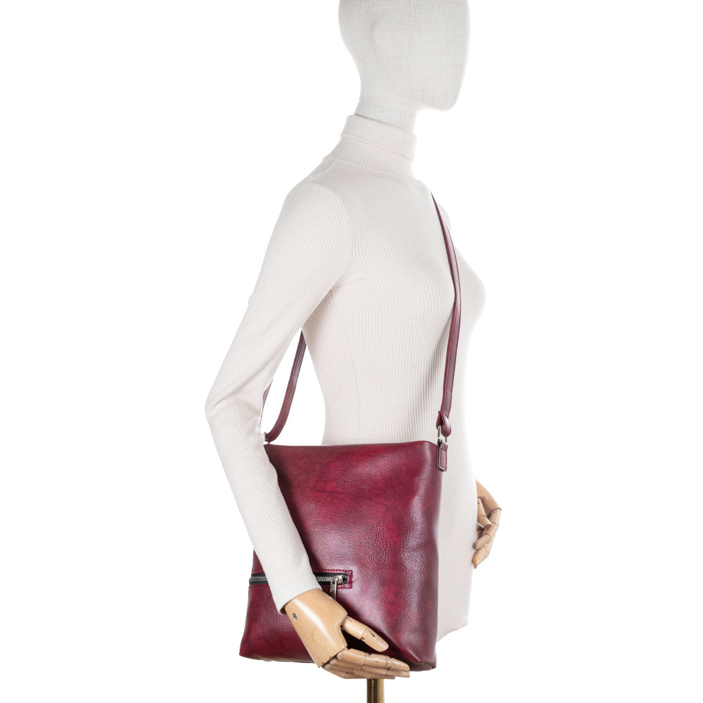 detail Dámská kabelka RIEKER C2436-199/25 červená W5