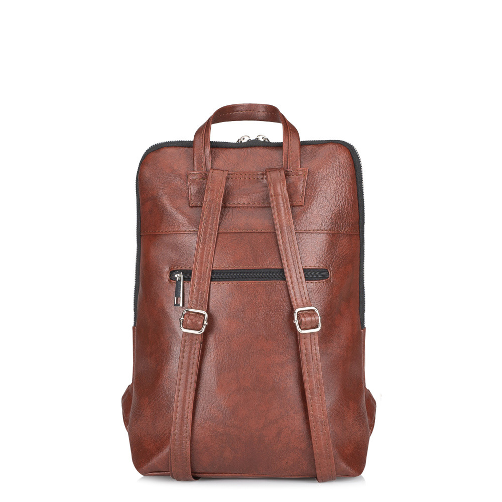 detail Dámský batoh RIEKER C2502-199/26 hnědá W5