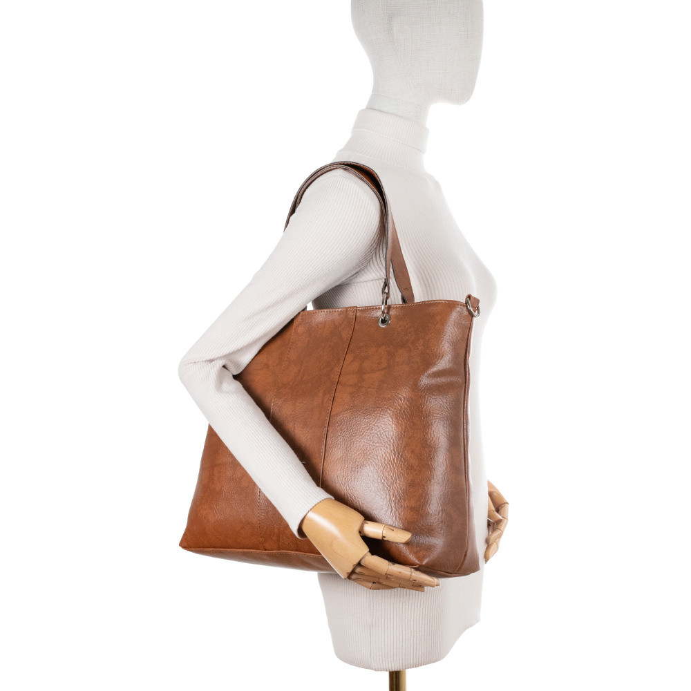 detail Dámská kabelka RIEKER C2403-199/19 hnědá W5