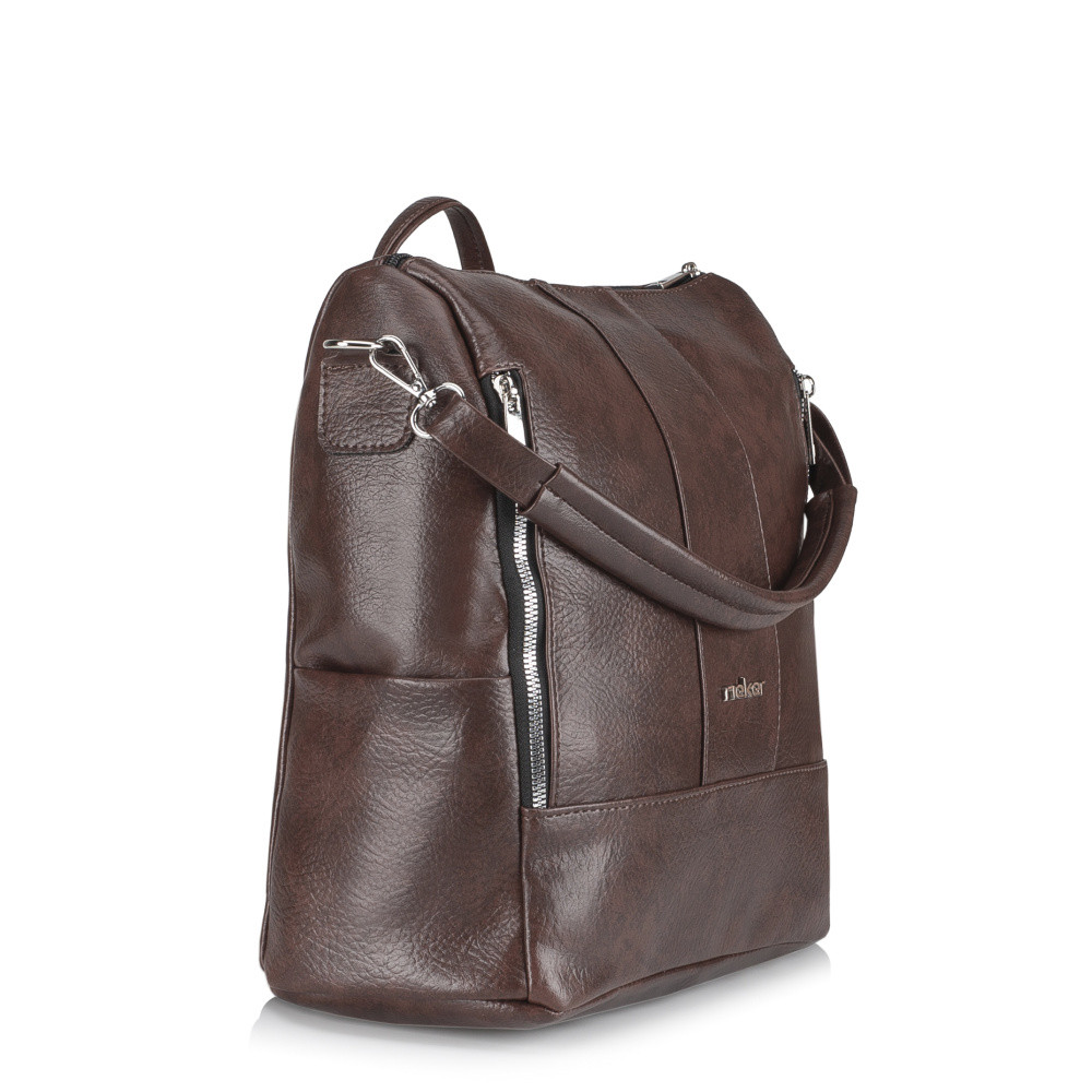 detail Dámský batoh RIEKER C2415-199/30 hnědá W5