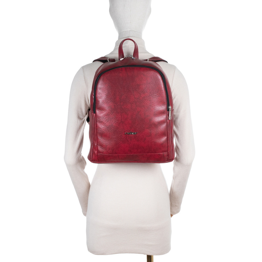 detail Dámský batoh RIEKER C2421-199/40 červená W5