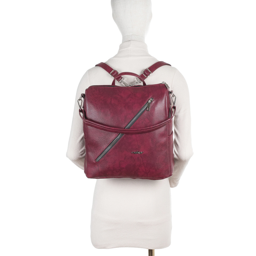 detail Dámský batoh RIEKER C2001-199/25 červená W5