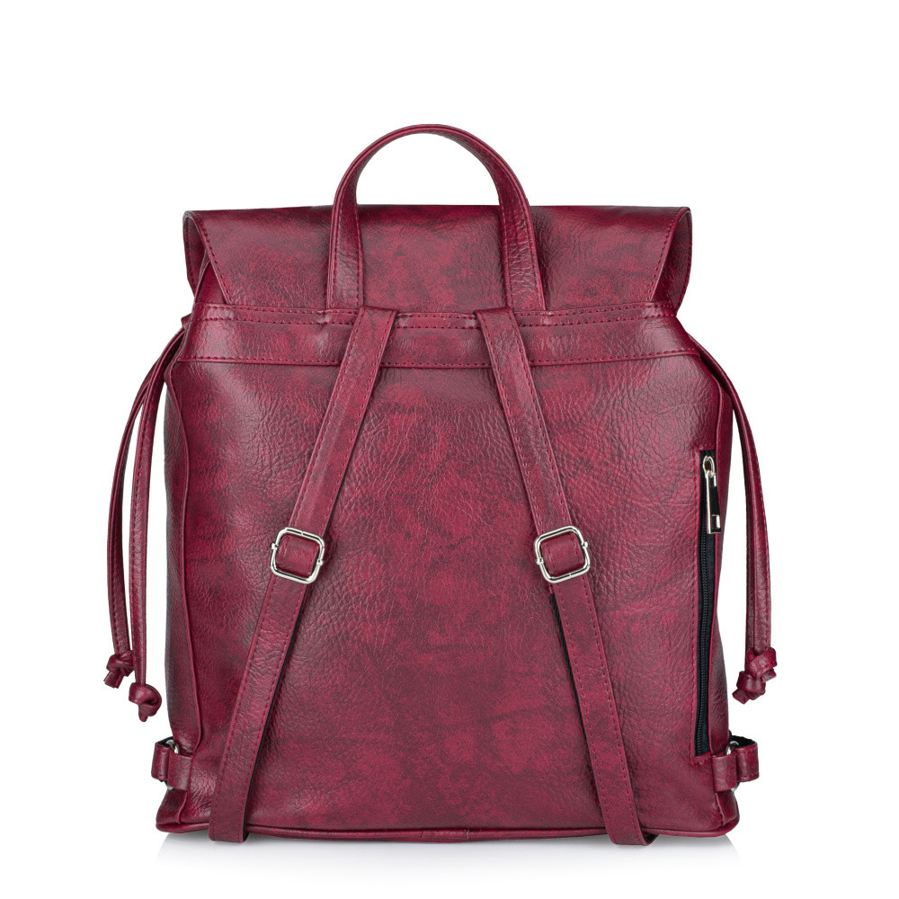 detail Dámský batoh RIEKER C2525-199/25 červená W5