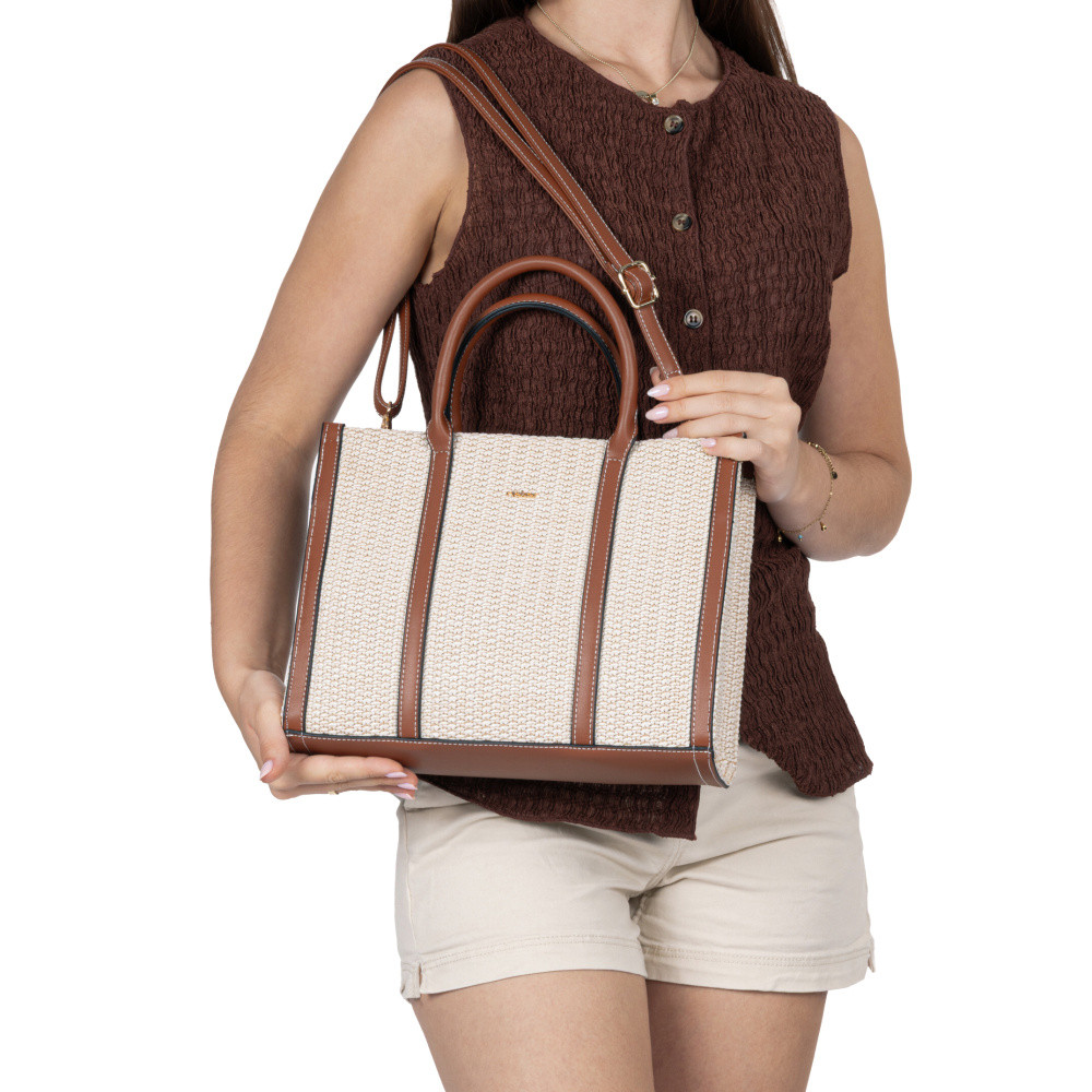 detail Dámská kabelka RIEKER H1013-60 béžová S6