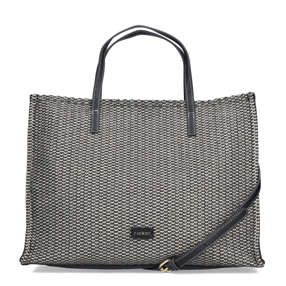 detail Dámská kabelka RIEKER H1074-92   BLACK COMBINATION   F/S6