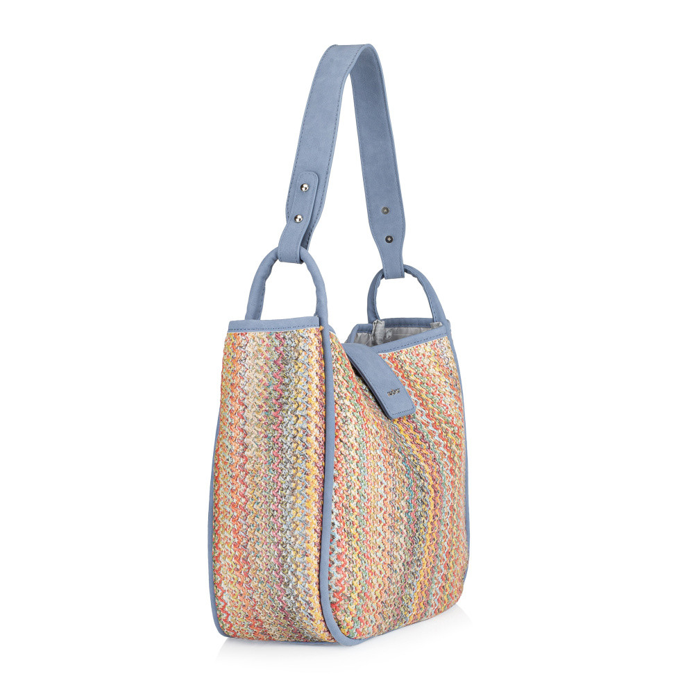 detail Dámská kabelka RIEKER H1307-90 modrá S6