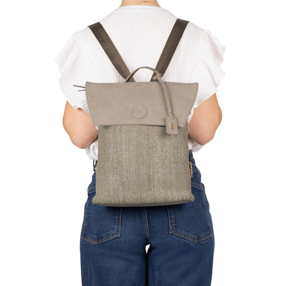 detail Dámský batoh RIEKER H1386-96 zelená S6