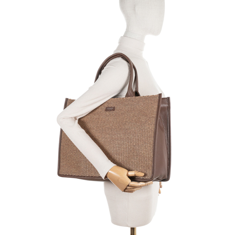 detail Dámská kabelka RIEKER H1392-90 hnědá S6