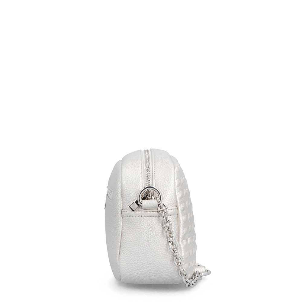 detail Dámská kabelka REMONTE Q0667-90 stříbrná S6