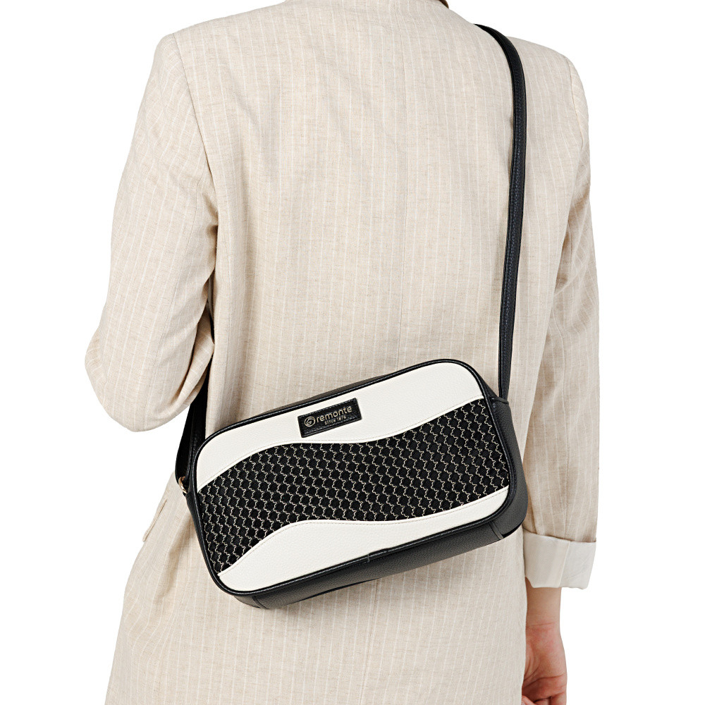 detail Dámská kabelka REMONTE Q0668-01 černá S6