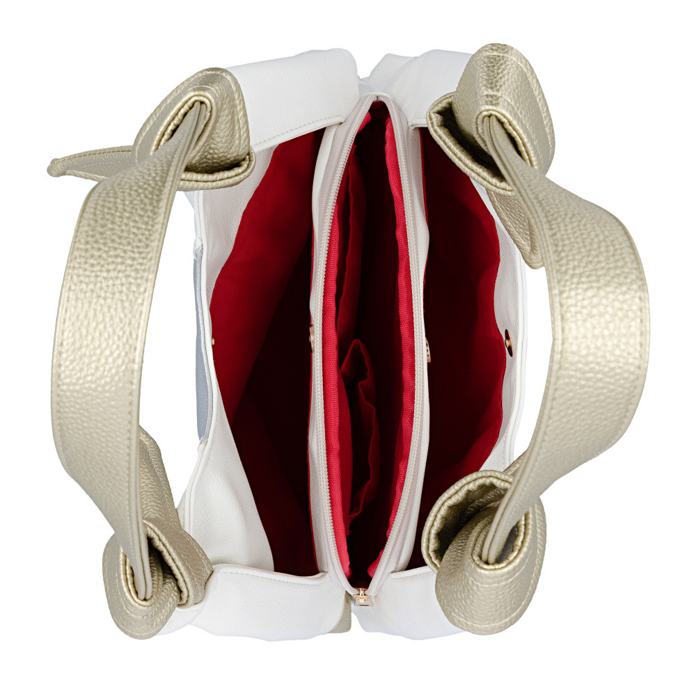 detail Dámská kabelka REMONTE Q0720-82 bílá S6