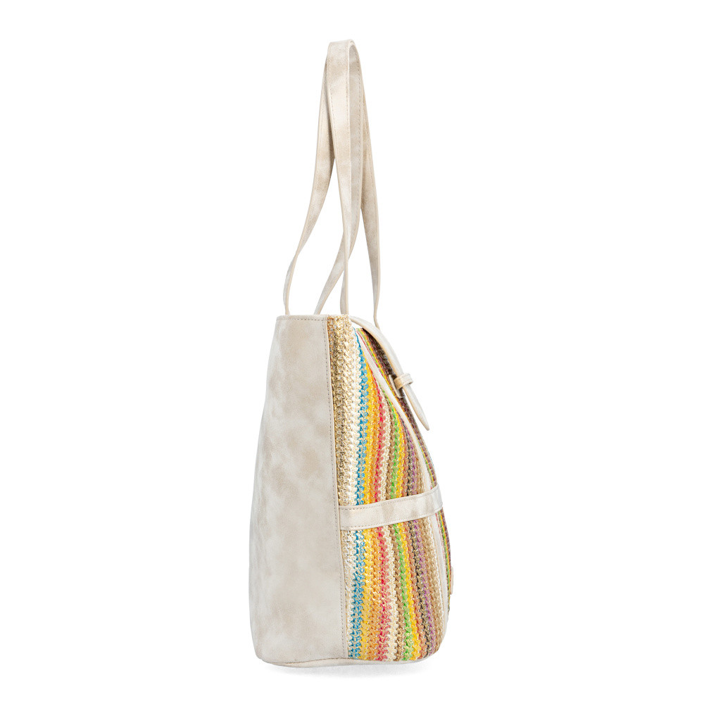 detail Dámská kabelka REMONTE Q0764-90 béžová S6