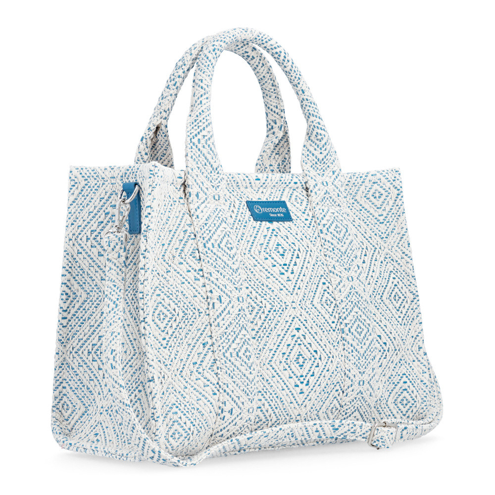 detail Dámská kabelka REMONTE Q0766-12 modrá S6