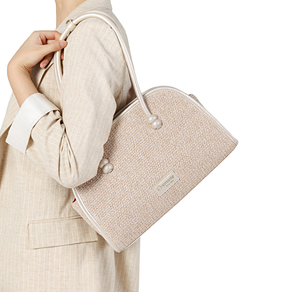 detail Dámská kabelka REMONTE Q0768-60 béžová S6