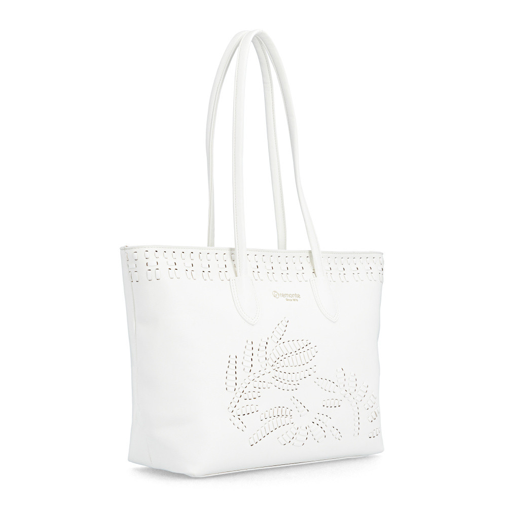 detail Dámská kabelka REMONTE Q0775-80 bílá S6