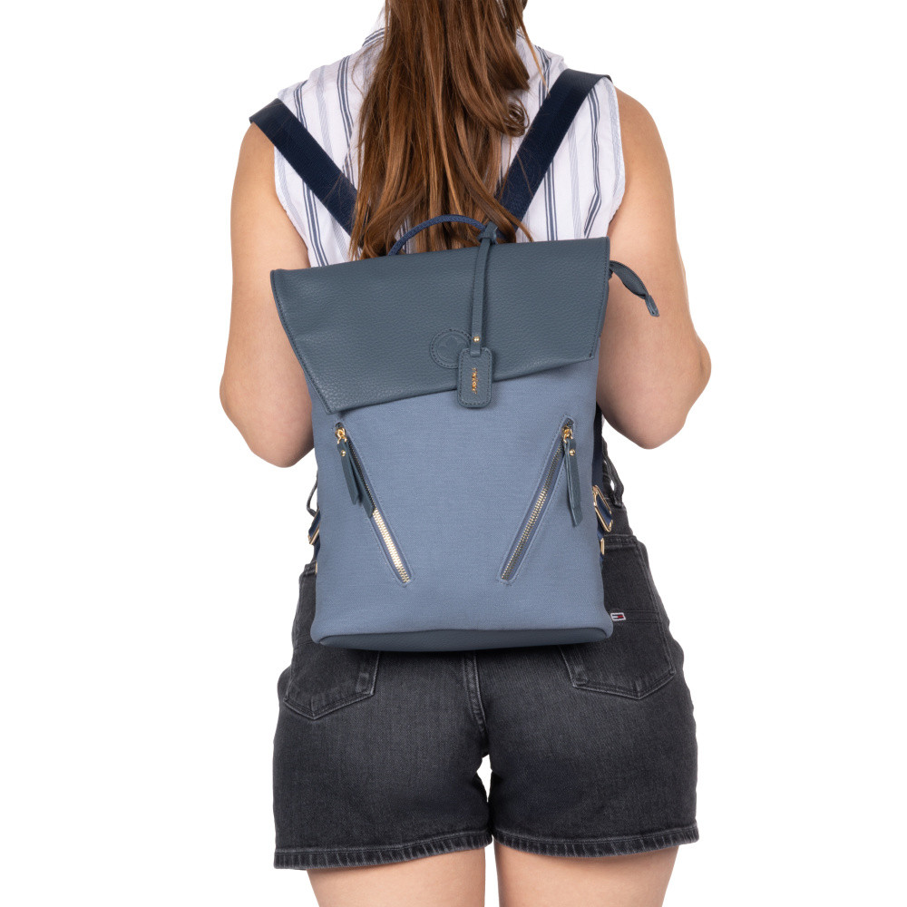 detail Dámský batoh RIEKER H1318-14 modrá S6