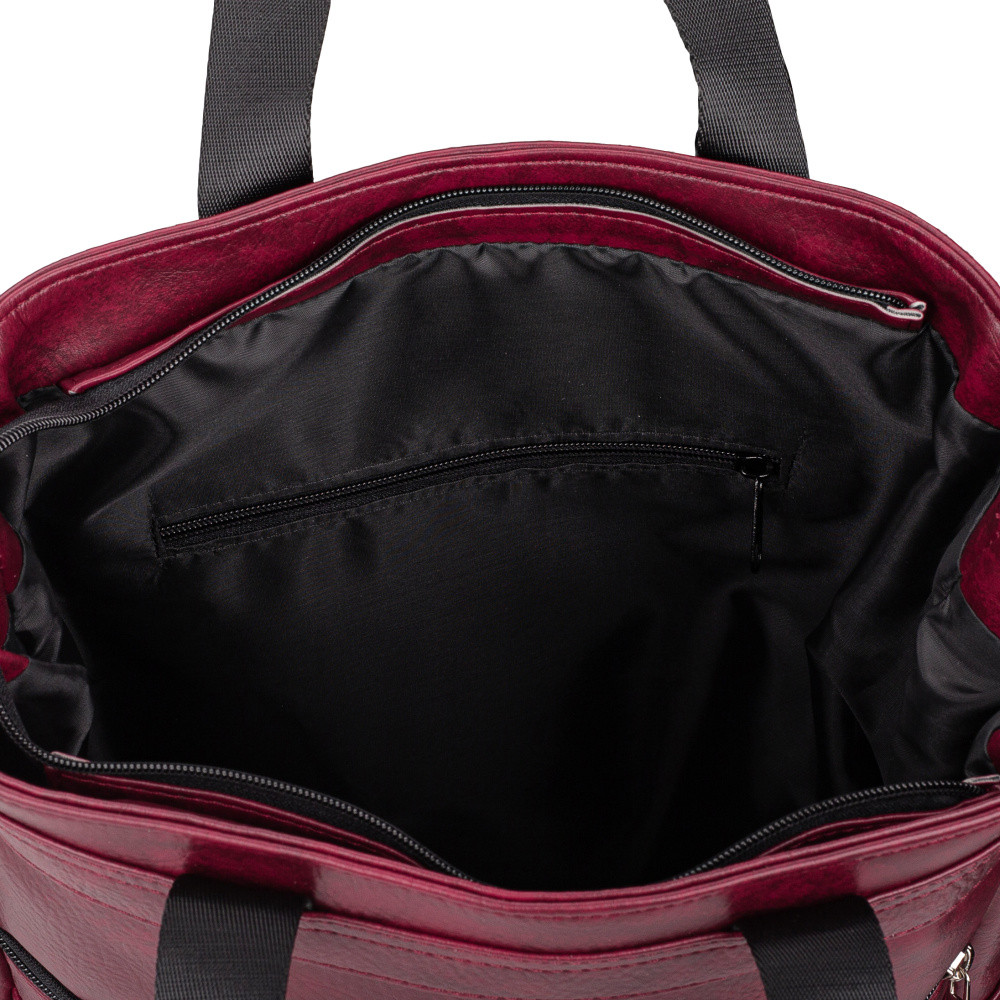 detail Dámský batoh RIEKER C2552-199/25 červená W5